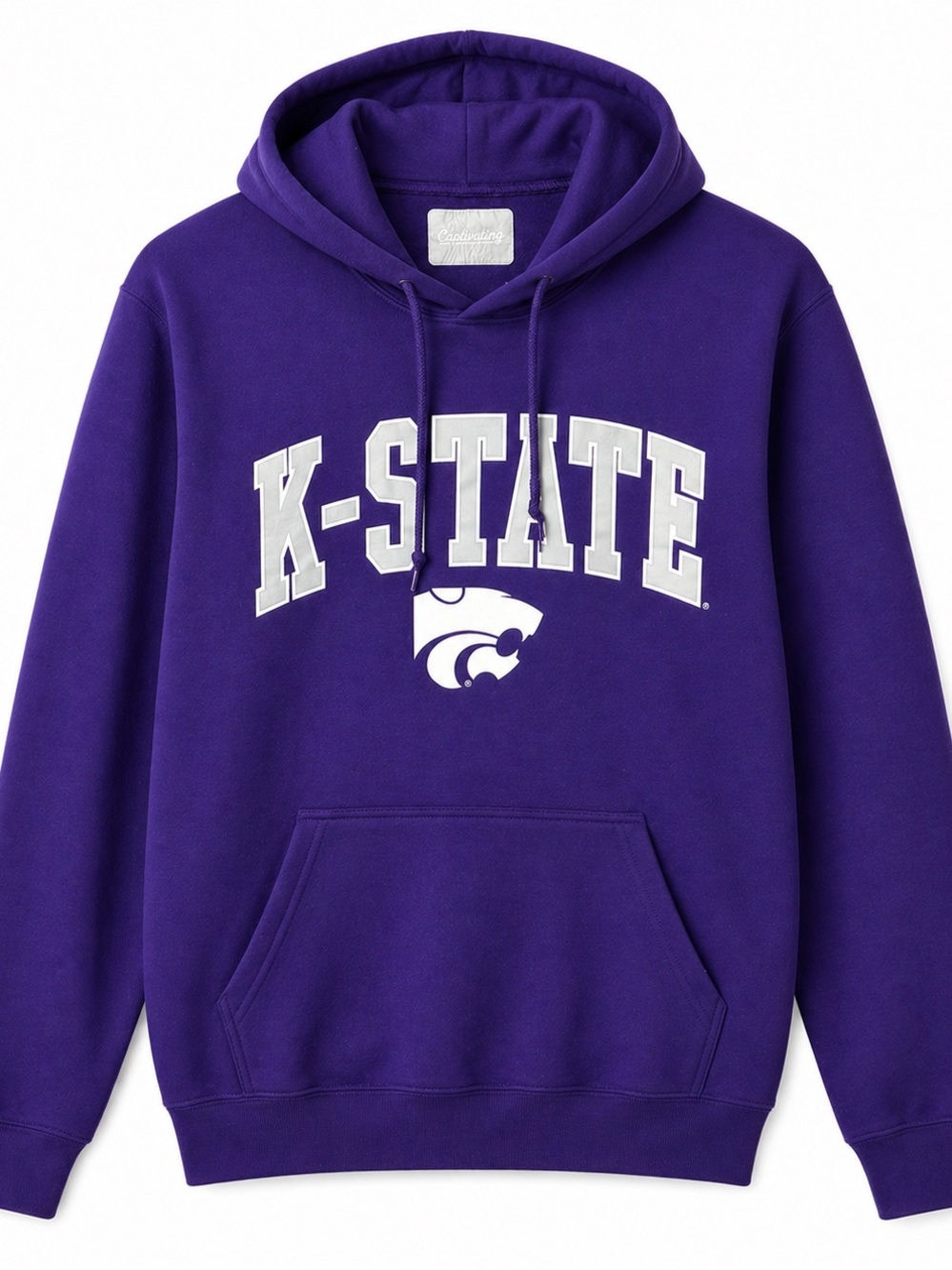 Kansas State Wildcats Purple Hoodie Sweatshirt Pullover NCAA College Fan Gear